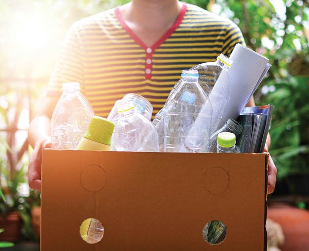 garbage for recycling concept reuse and recycle 