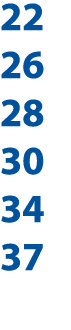 22 26 28 30 34 37 