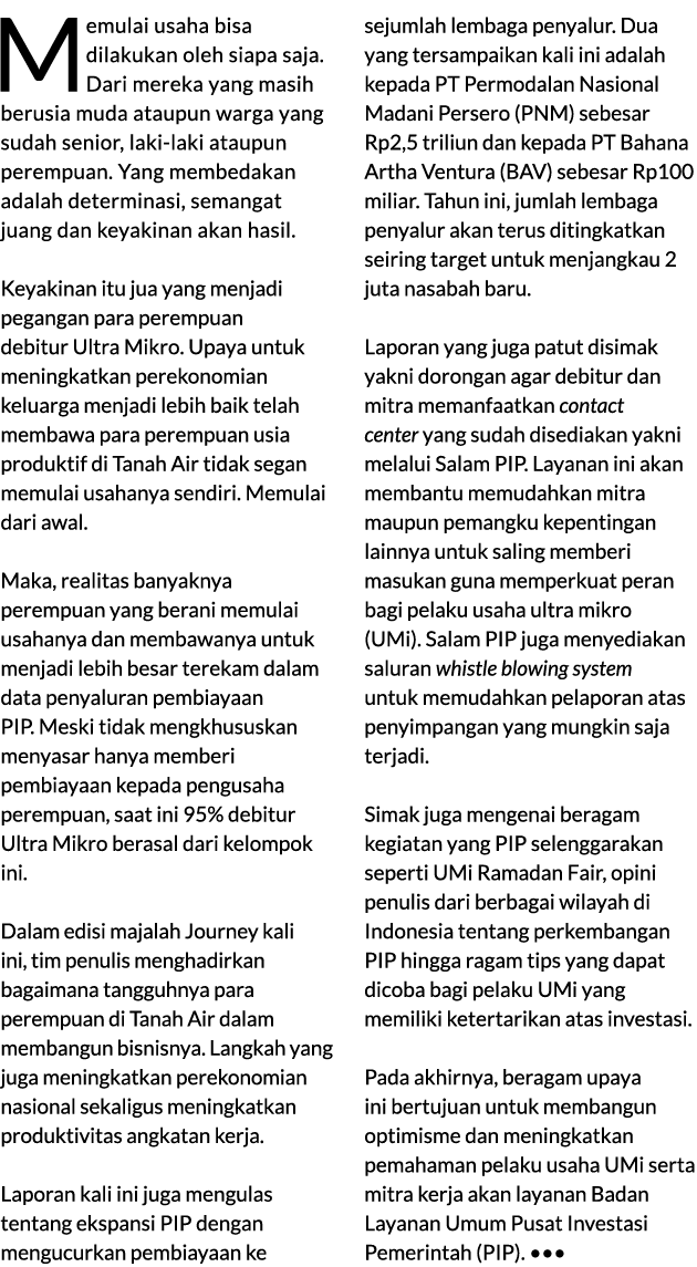 Memulai usaha bisa dilakukan oleh siapa saja. Dari mereka yang masih berusia muda ataupun warga yang sudah senior, la...