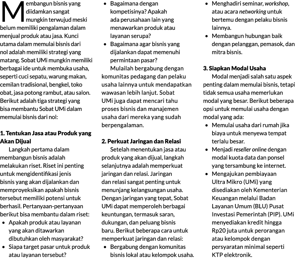 Membangun bisnis yang diidamkan sangat mungkin terwujud meski belum memiliki pengalaman dalam menjual produk atau jas...