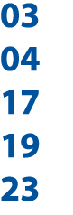 03 04 17 19 23 